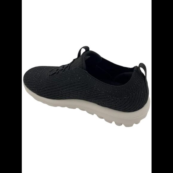 Skechers GOWalk Travel Washble Knit Slip-On Sneakers St. Tropez Black - Medium - Picture 3 of 3